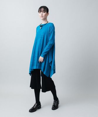 レーヨンポンチミドル丈フレアパンツ／日本製／洗える