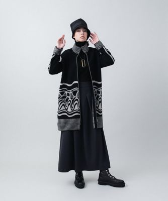 ミルドジャージータックフレアスカート／日本製