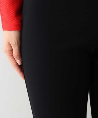 【日本製／洗える】ハイストレッチストレートパンツ