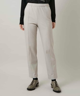 ＜HIROKO KOSHINO (Women)＞ピンタックテーパードパンツ／日本製