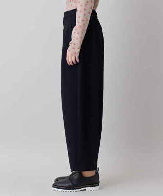 ジョーゼットジャージータックワイドパンツ ／日本製／洗える | HIROKO
