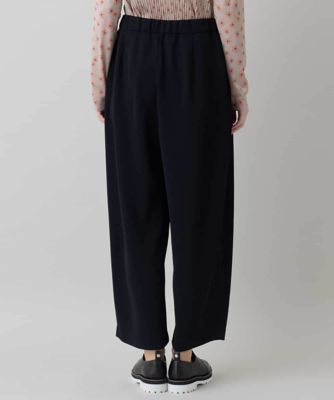 ジョーゼットジャージータックワイドパンツ ／日本製／洗える | HIROKO