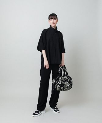 サイドタックテーパードパンツ ／日本製／洗える | HIROKO KOSHINO