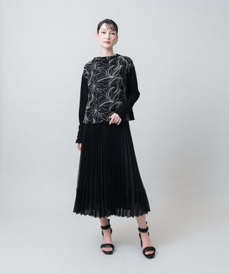 レディース HIROKO KOSHINO ブラウス スカート Y2K セットアップ プリーツ