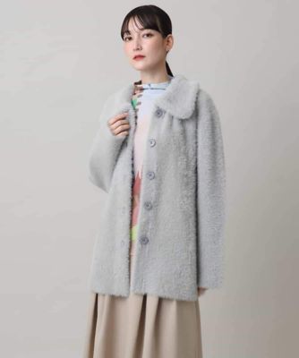 フェザーヤーン衿付カーディガン | HIROKO KOSHINO (Women