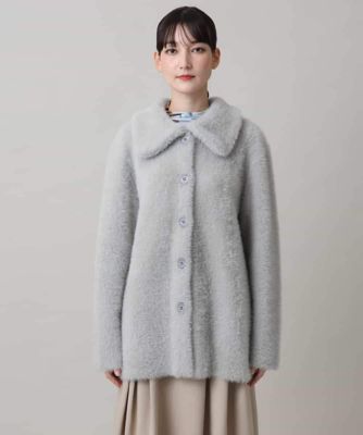 フェザーヤーン衿付カーディガン | HIROKO KOSHINO (Women