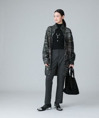 【日本製】ファンシーニットコート