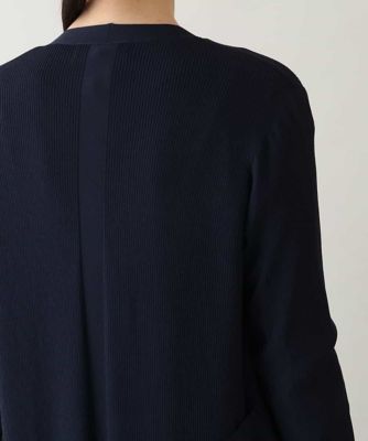 とろみリブベーシックニットカーディガン