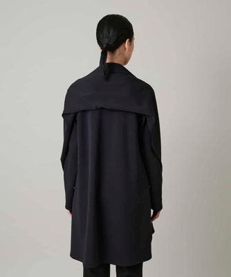 HIROKO KOSHINO 春コート13号ブラック フレアシルエット セール】 フラワージャカードIラインコート （その他アウター