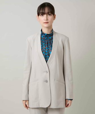 ショールカラーテーラードジャケット／日本製 | HIROKO KOSHINO (Women