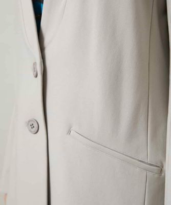 ショールカラーテーラードジャケット／日本製 | HIROKO KOSHINO (Women