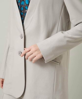 ショールカラーテーラードジャケット／日本製 | HIROKO KOSHINO (Women