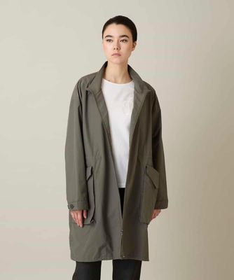 ＜HIROKO KOSHINO (Women)＞ポケットアクセントタフタロングコート