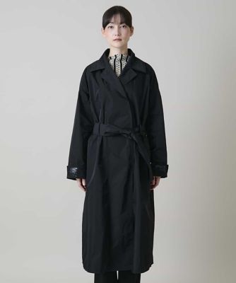 スパンコール刺繍メモリータフタトレンチコート ／日本製 | HIROKO