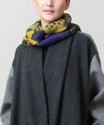 ＜HIROKO KOSHINO (Women)＞Ｙａｍａ　Ｓｔｒｅａｍ　プリントストール