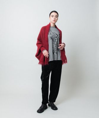 フリンジニットストール | HIROKO KOSHINO (Women)/ヒロココシノ