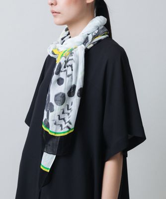 HIROKO KOSHINO (Women)/ヒロココシノ FREESIAコットンプリントストール /洗える