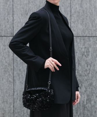 ＜HIROKO KOSHINO (Women)＞【２ＷＡＹ】スパングルミニバッグ