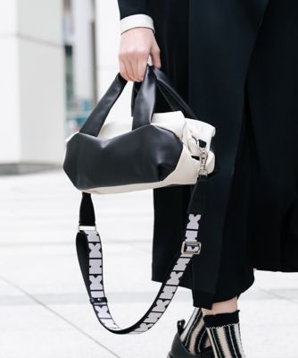 2WAY】異素材ミックスボストンバッグ | HIROKO KOSHINO (Women