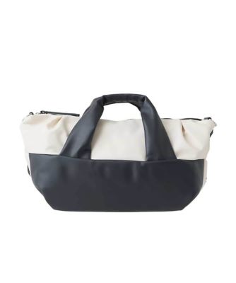 2WAY】異素材ミックスボストンバッグ | HIROKO KOSHINO (Women