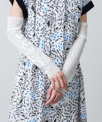 ＜HIROKO KOSHINO (Women)＞ＦＲＥＥＳＩＡチュールアームカバー／日本製／洗える