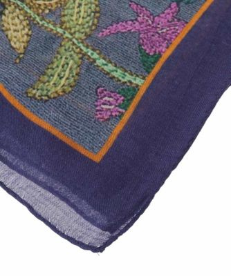 美品　ヒロココシノ　フォックスと、シルク　スカーフ フォレストプリントスカーフ | TRUNK HIROKO KOSHINO (Women