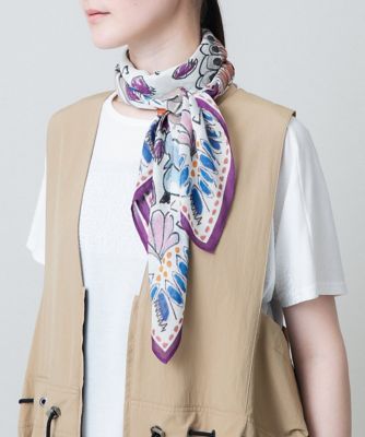 ＜TRUNK HIROKO KOSHINO (Women)＞ペンギンプリントスカーフ