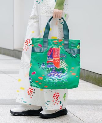 パーティーバッグ　HIROKO KOSHINO BEACHプリントエコトート | TRUNK HIROKO KOSHINO (Women