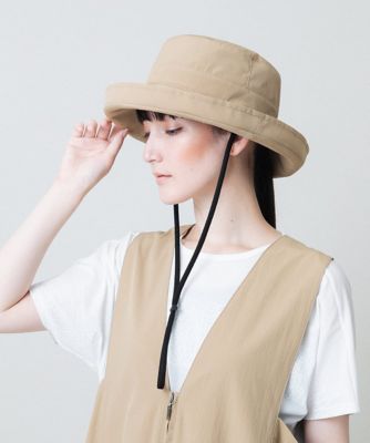 TRUNK HIROKO KOSHINO (Women)/トランクヒロココシノ ワイドブリムセーラーハット/日本製/洗える