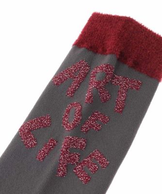 バイカラーソックス　／日本製／洗濯機で洗える