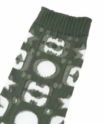 モノグラムシースルーソックス　／洗濯機で洗える