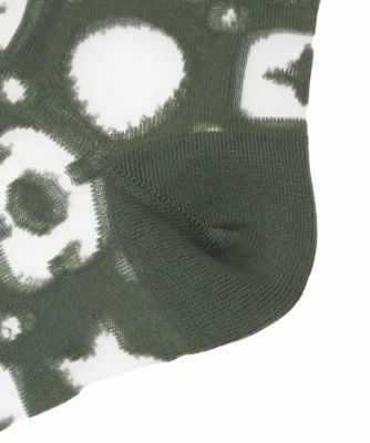 モノグラムシースルーソックス　／洗濯機で洗える
