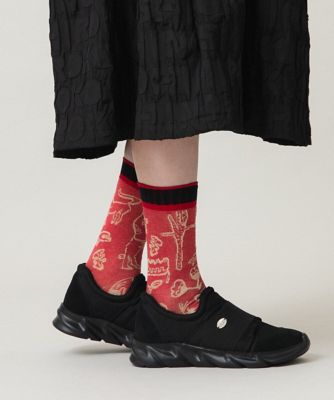 キャラクタージャカードソックス | TRUNK HIROKO KOSHINO (Women
