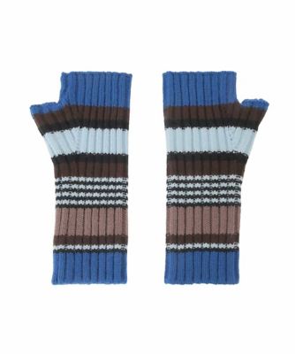 ボーダーニットグローブ／洗える | TRUNK HIROKO KOSHINO (Women