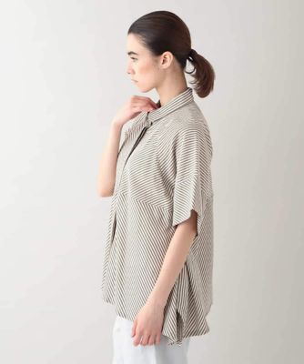 美品 TRUNK HIROKO KOSHINO フライスカットソードレス 洗える 美品 TRUNK HIROKO KOSHINO フライスカットソードレス 洗える