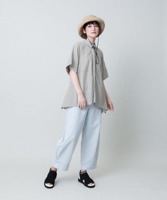 HIROKO KOSHINO / ヒロココシノ ストライプAラインロングブラウス/洗える ストライプAラインブラウス ／洗える | TRUNK HIROKO KOSHINO