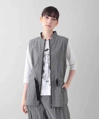 ＜TRUNK HIROKO KOSHINO (Women)＞ギンガムチェックベスト／洗える