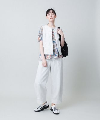 セール】 【日本製】バックフレアジョイントロングベスト
