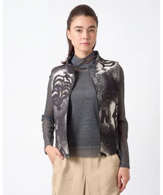 スプレーリーフデザインベスト | TRUNK HIROKO KOSHINO (Women 