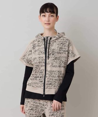 【M】美品　TRUNK HKロゴ　コシノヒロコ　 プルオーバー　ベスト　ジレ M】美品 TRUNK HKロゴ コシノヒロコ プルオーバー ベスト ジレ