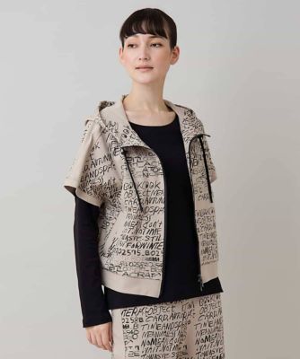 ロゴデザインフレンチスリーブベスト／洗える | TRUNK HIROKO