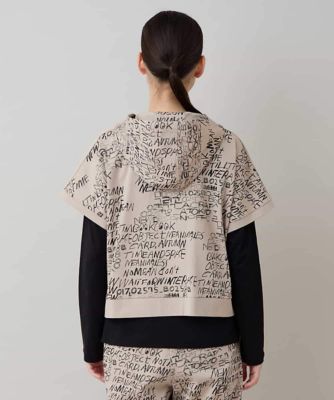 ロゴデザインフレンチスリーブベスト／洗える | TRUNK HIROKO