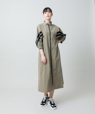 配色ラインフロントジップワンピース | TRUNK HIROKO KOSHINO (Women