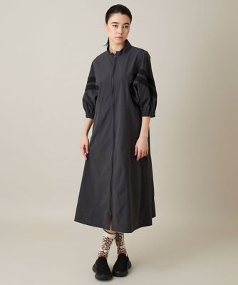 配色ラインフロントジップワンピース | TRUNK HIROKO KOSHINO (Women