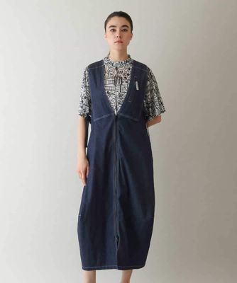 ヒロココシノ　トランク　黒　ロングジレ　ジャンパースカート HIROKO KOSHINO（ヒロココシノ）のジャンパースカート｜おすすめ
