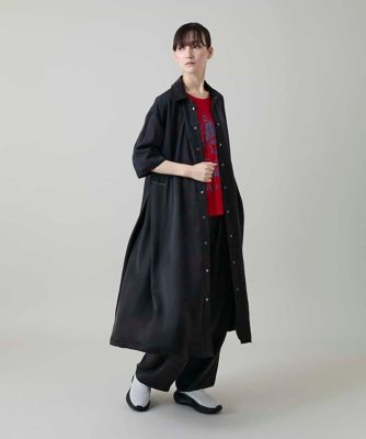 異素材ドッキングシャツワンピース | TRUNK HIROKO KOSHINO (Women