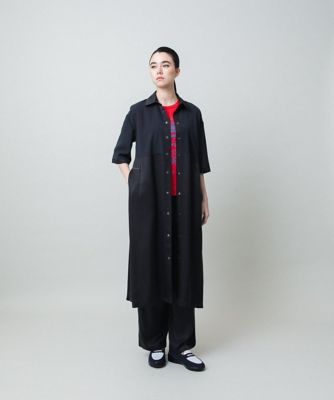 異素材ドッキングシャツワンピース | TRUNK HIROKO KOSHINO (Women