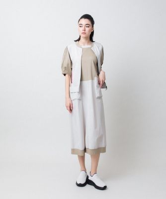 異素材コンビ配色ワンピース／洗える | TRUNK HIROKO KOSHINO (Women