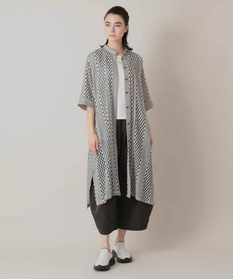 ジオメトリック柄ワンピース／洗える | TRUNK HIROKO KOSHINO (Women