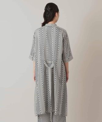 ジオメトリック柄ワンピース／洗える | TRUNK HIROKO KOSHINO (Women